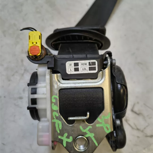 Cintura di sicurezza anteriore sinistra nero