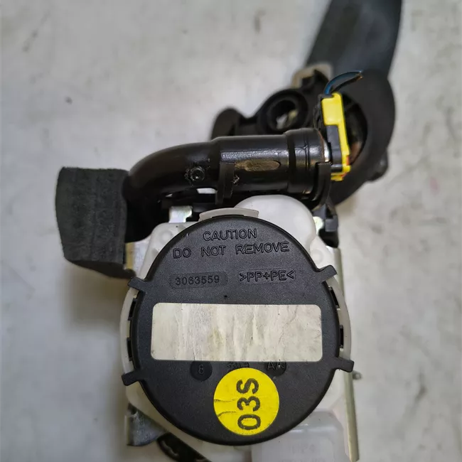 Cintura di sicurezza anteriore sinistra nero