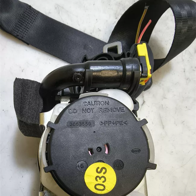 Cintura di sicurezza anteriore destra nero