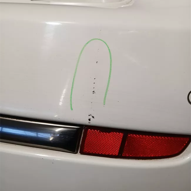 Paraurti posteriore sensori parcheggio