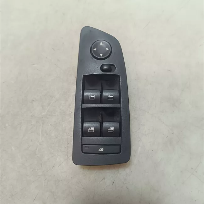 Blocco comandi alzacristalli e retrovisori esterno sinistro Nero