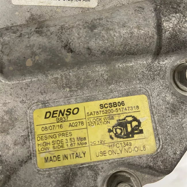 Compressore aria condizionata