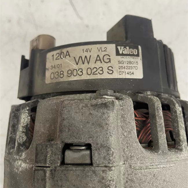 Alternatore Valeo/120A/rotazionale