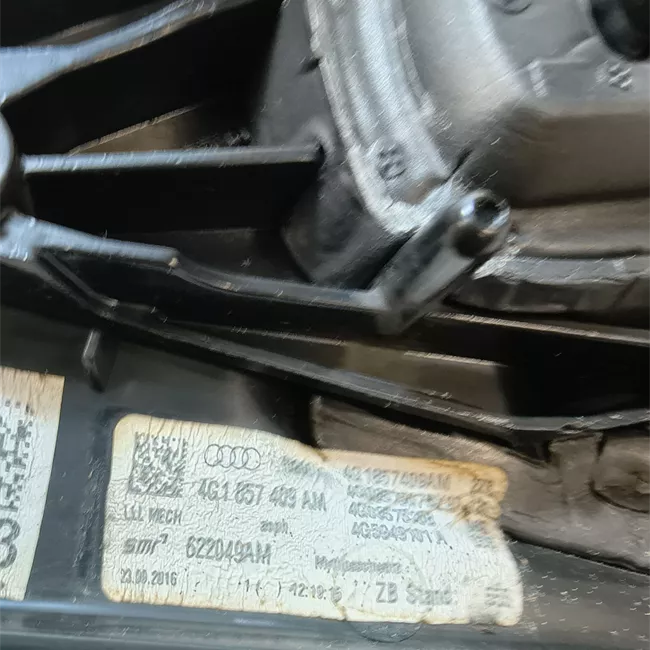 Retrovisore esterno regolazione elettrica sinistro nero satinato