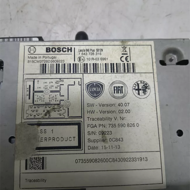 Autoradio autoradio/Start&Stop