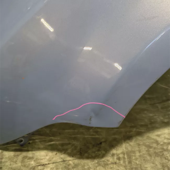 Parafango anteriore sinistro