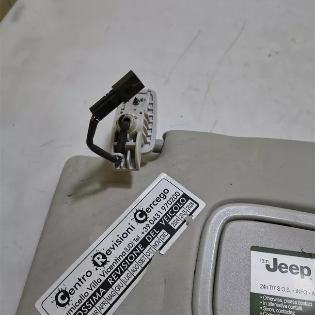 Aletta parasole parabrezza sinistra