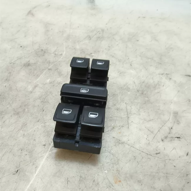 Blocco comandi alzacristalli nero/bianco