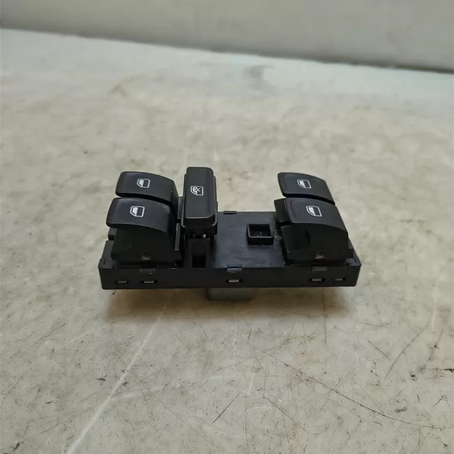 Blocco comandi alzacristalli nero/bianco