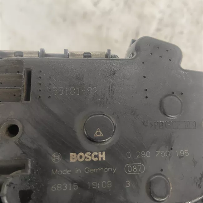 Corpo farfallato rotazionale