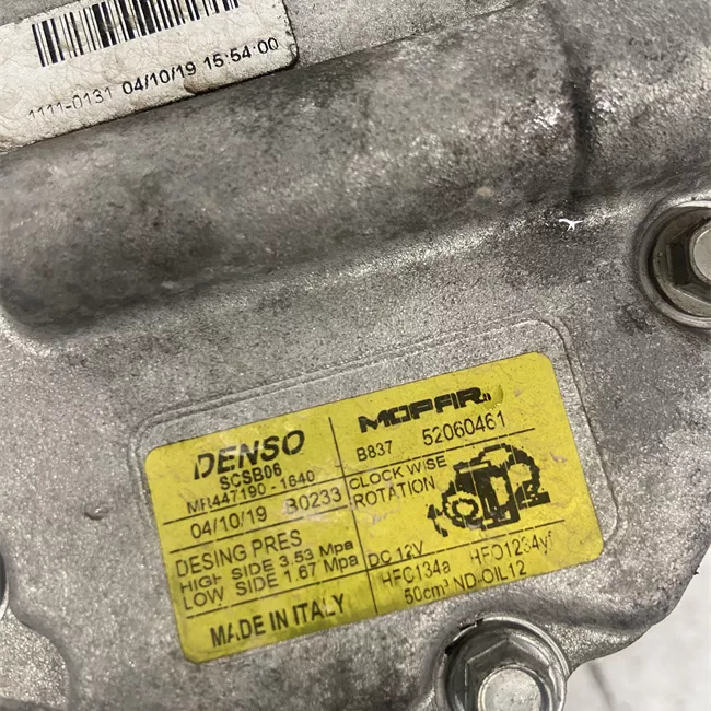 Compressore aria condizionata