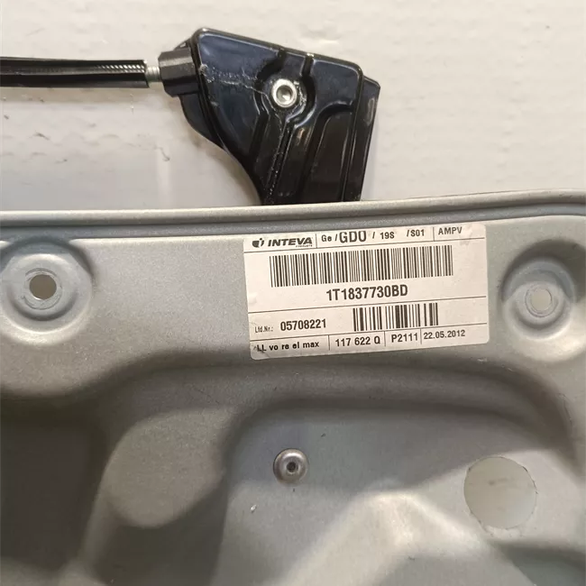 Alzacristallo elettrico porta anteriore destro