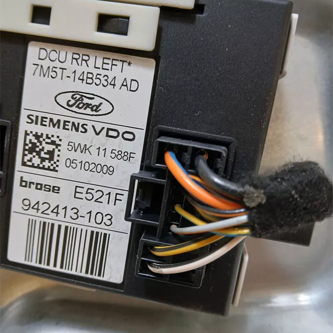 Alzacristallo elettrico porta posteriore sinistro