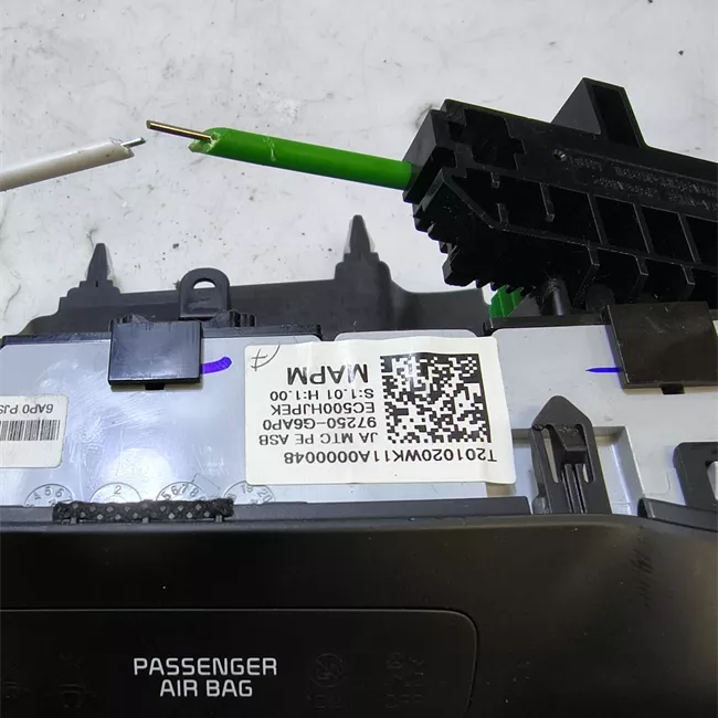 Blocco comando climatizzazione