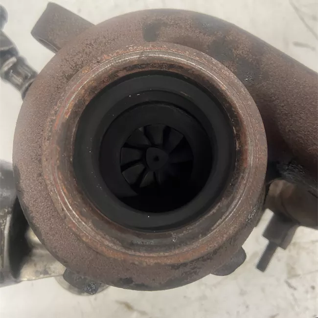 Turbocompressore con collettore scarico