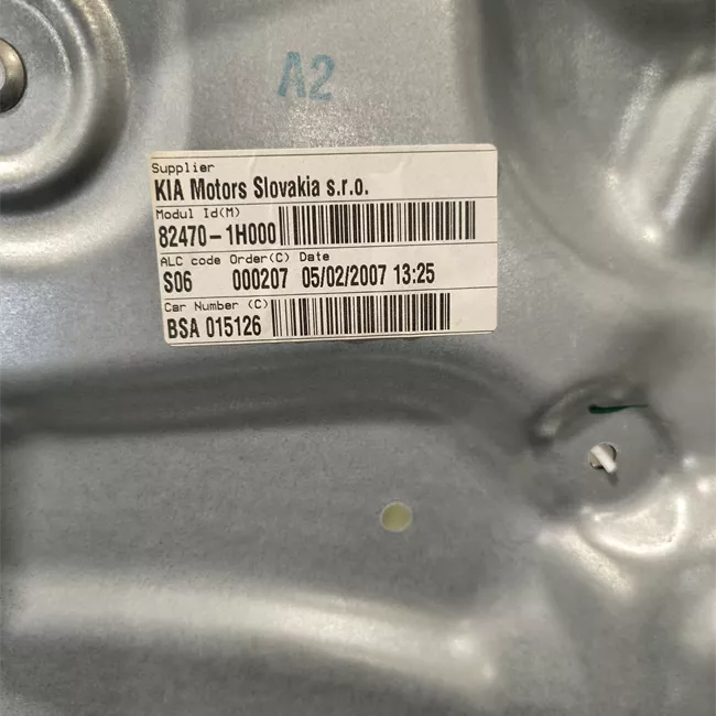 Alzacristallo elettrico porta anteriore sinistro