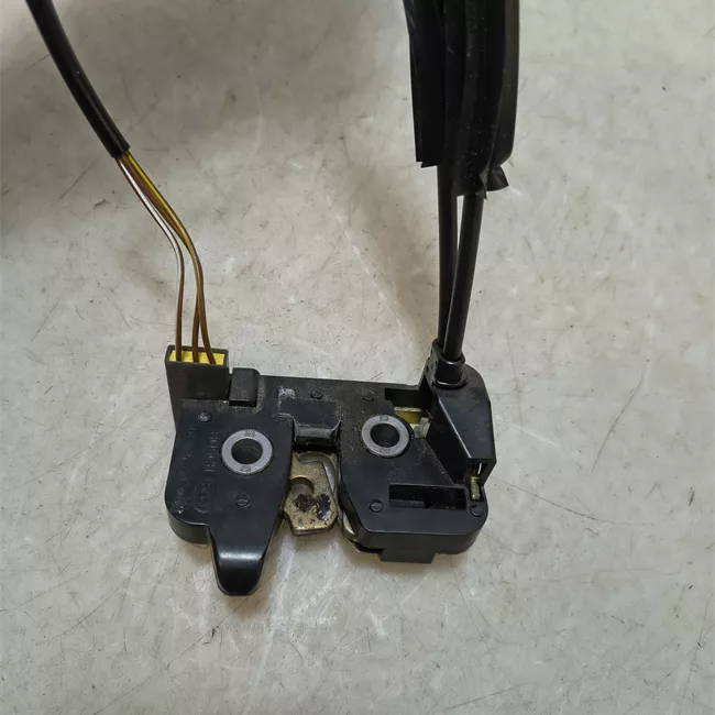 Serratura portello posteriore con sgancio posteriore telecomandato