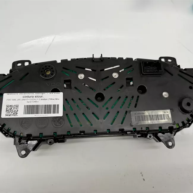 Quadro strumenti completo avviso cintura sicurezza