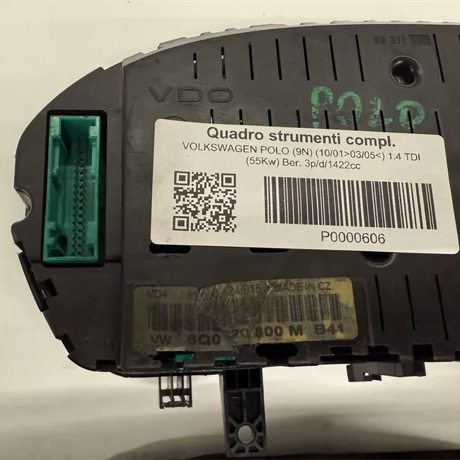 Quadro strumenti completo