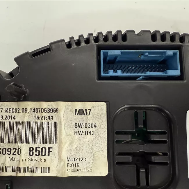 Quadro strumenti completo 180km/h