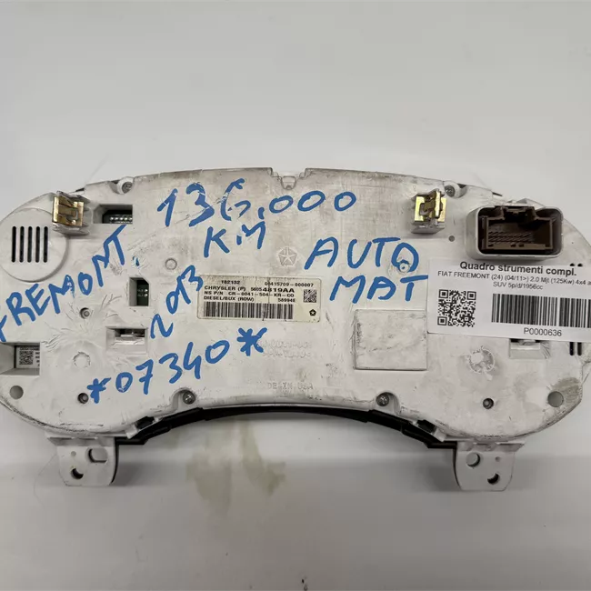 Quadro strumenti completo