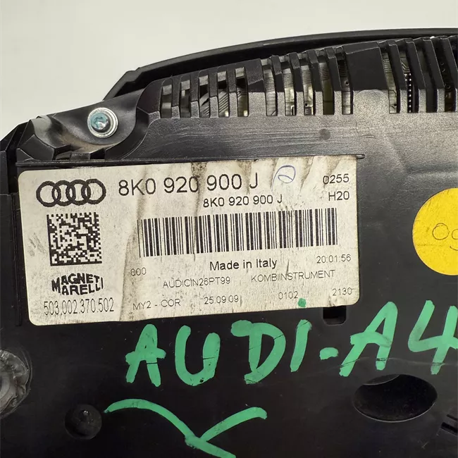 Quadro strumenti completo Km/h