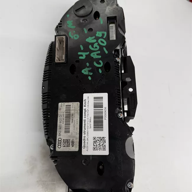 Quadro strumenti completo Km/h