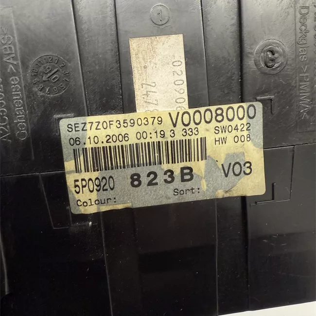 Quadro strumenti completo rotazionale