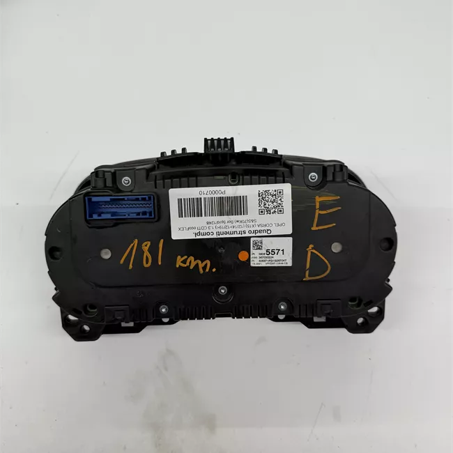 Quadro strumenti completo