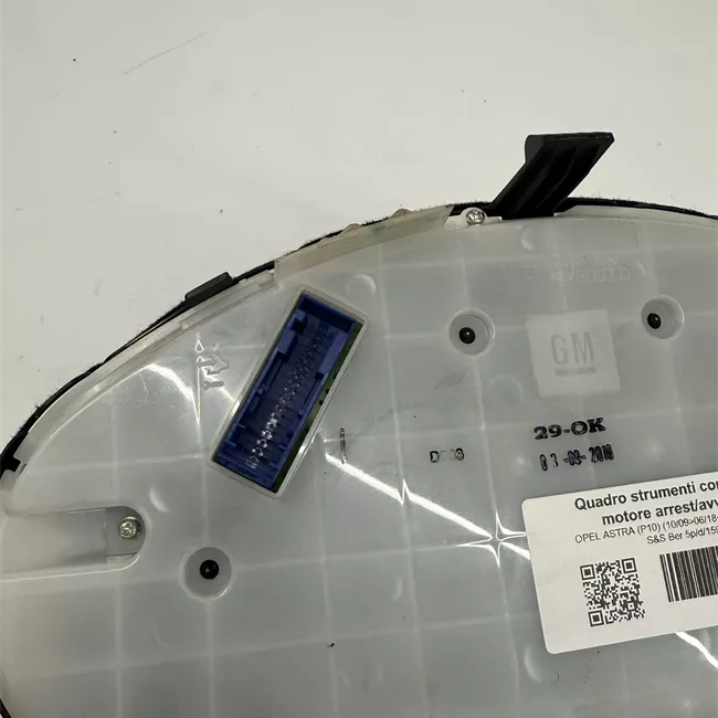 Quadro strumenti completo senza sist motore arrest/avviament