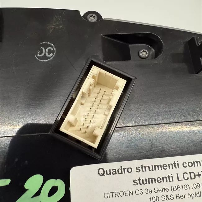 Quadro strumenti completo con quadro stumenti LCD+Testo