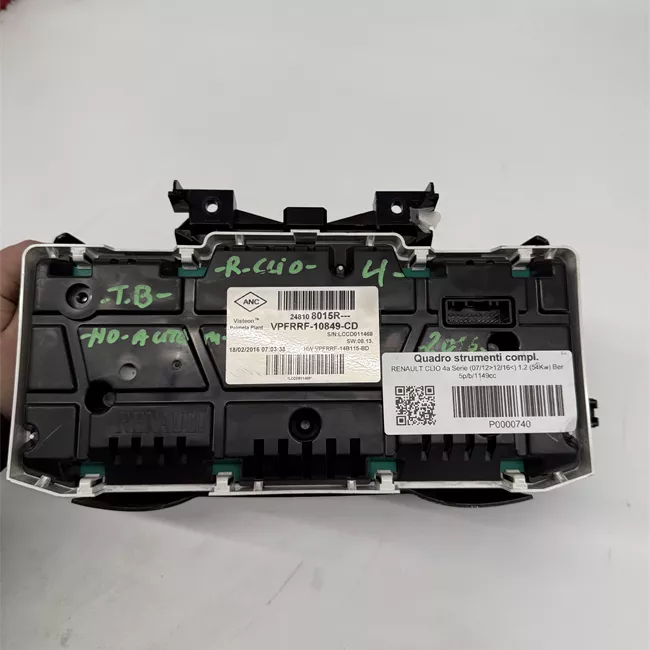 Quadro strumenti completo