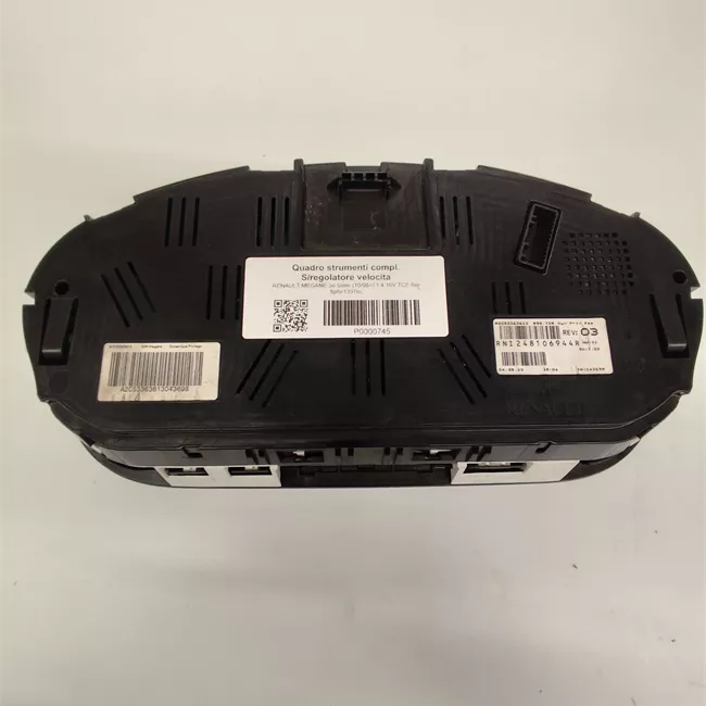 Quadro strumenti completo senza regolatore velocita