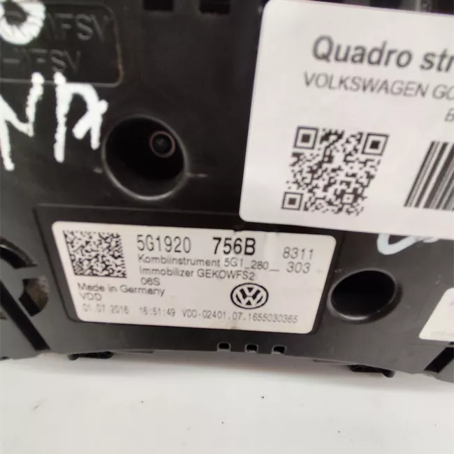 Quadro strumenti completo PR-9S5
