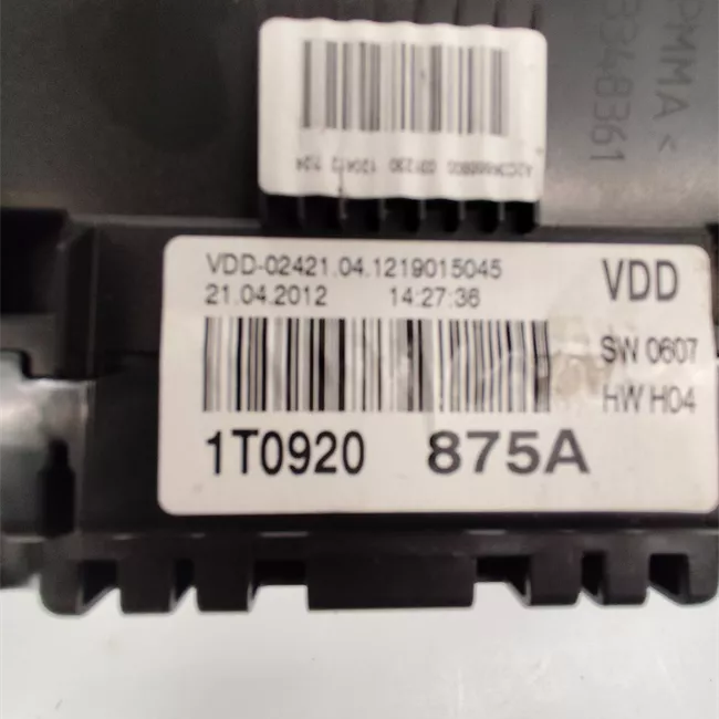Quadro strumenti completo