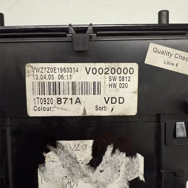 Quadro strumenti completo