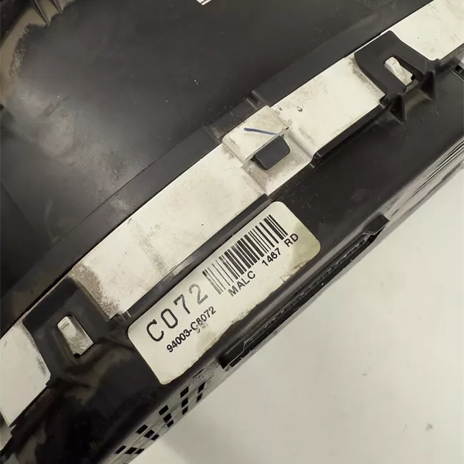 Quadro strumenti completo con Stability caontrol