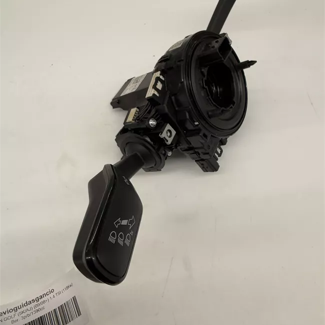 Devioguidasgancio volante pelle multifunzione tiptronic nero/bianco