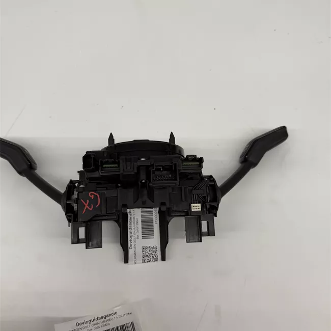 Devioguidasgancio volante pelle multifunzione tiptronic nero/bianco