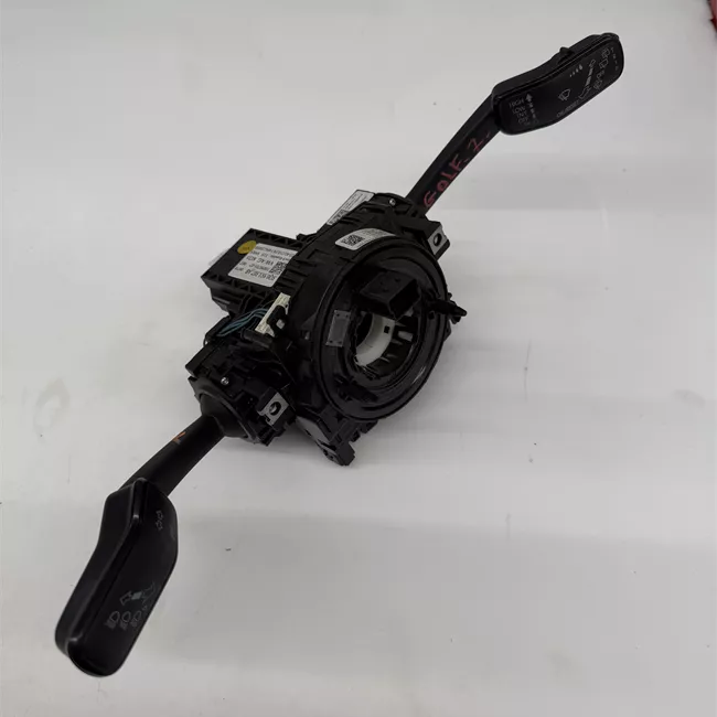 Devioguidasgancio volante pelle multifunzione tiptronic nero/bianco