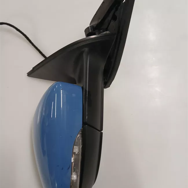 Retrovisore esterno regolazione elettrica destro con assistente cambio corsia nero satinato