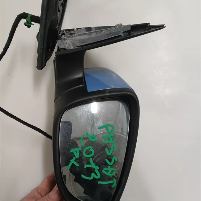 Retrovisore esterno regolazione elettrica destro con assistente cambio corsia nero satinato