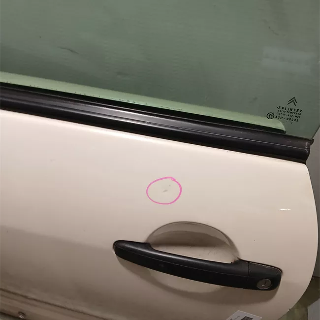 Porta anteriore sinistra