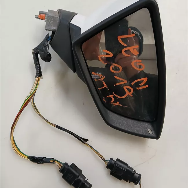 Retrovisore esterno regolazione elettrica destro Ripiegabile elettrico nero satinato