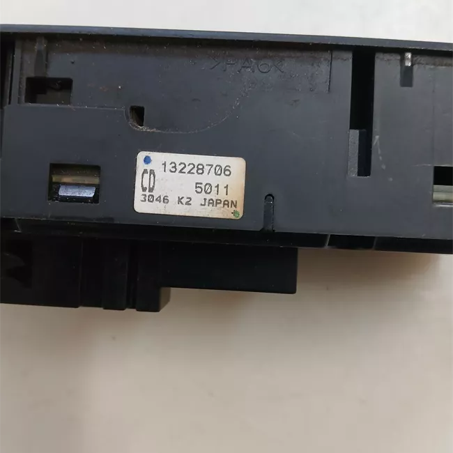 Interruttore alzacristalli porta anteriore antracite