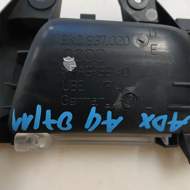 Maniglia interna apertura porta anteriore destra nero