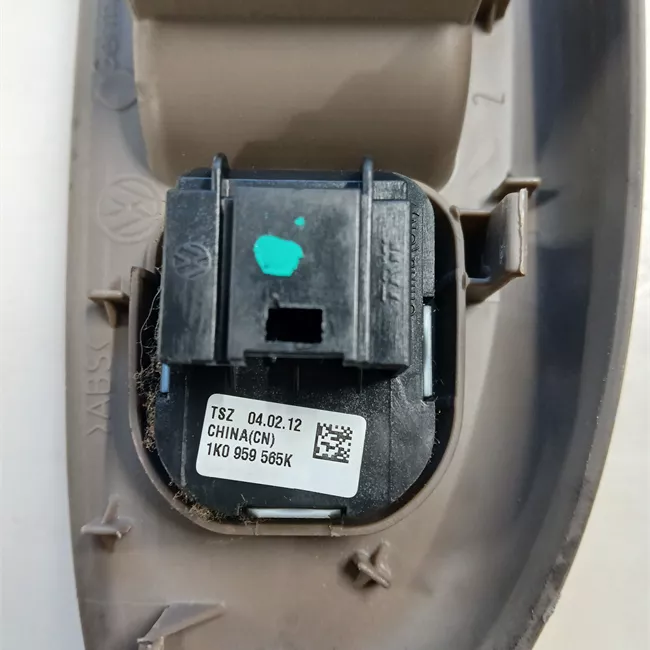 Interruttore alzacristalli porta anteriore nero/bianco