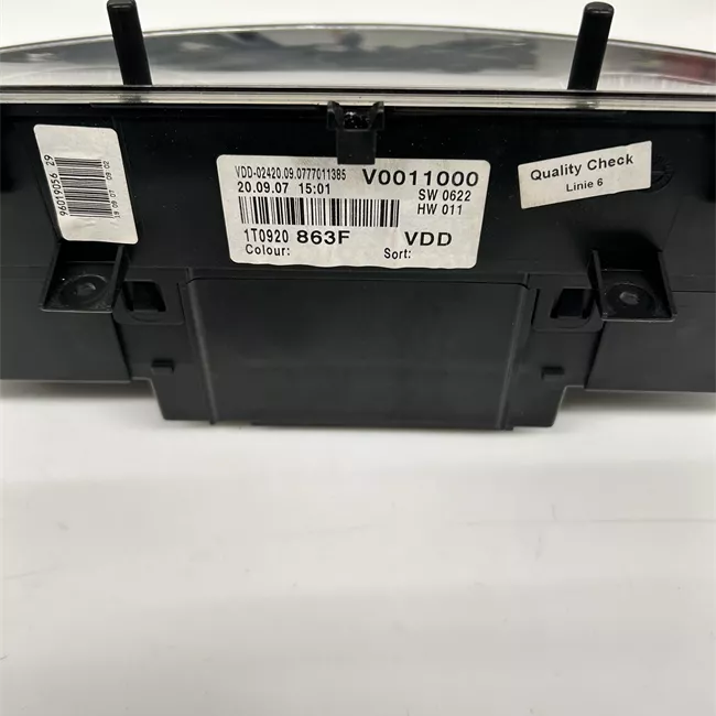 Quadro strumenti completo
