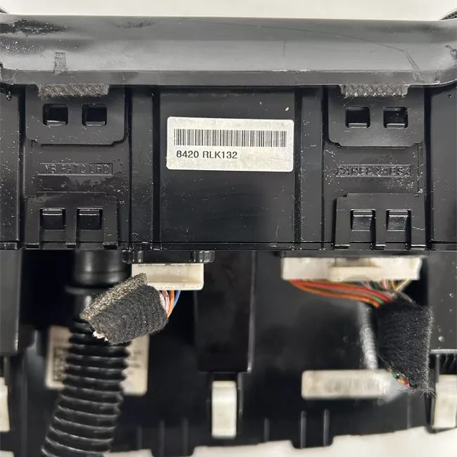 Blocco comando climatizzazione aria condizionata auto