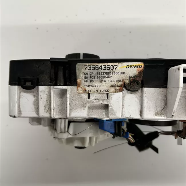 Blocco comando climatizzazione